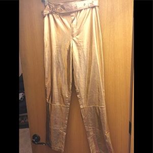 Gold Fashion Nova pants
